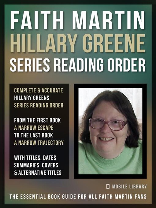 Title details for Faith Martin Hillary Greene Series Reading Order by Mobile Library - Available